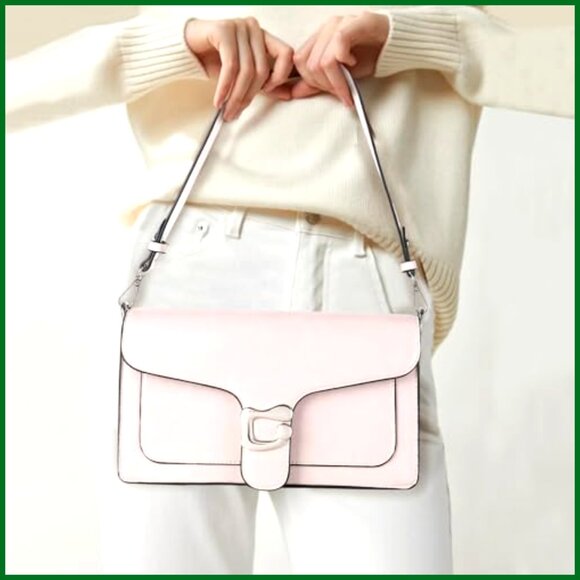 Trendy Retro Satchel Crossbody Bag Vegan Leather Adjustable Straps Elegant - Picture 3 of 7